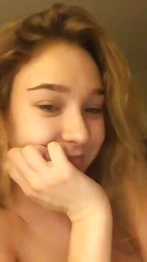 Adorable horny blonde teen