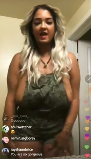 Slip on IG live