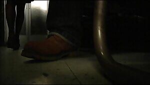 Asa Akira gangbanged in a porn theater