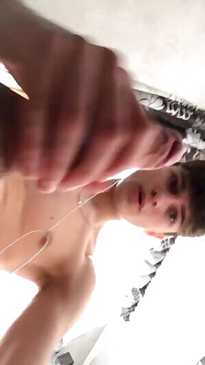 Hot LA Twink Shows Off His Perfect Big Cock