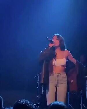 Madison Beer on stage