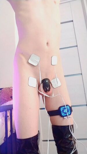 Electrostimulation Chastity Cock Shock Electric Electro