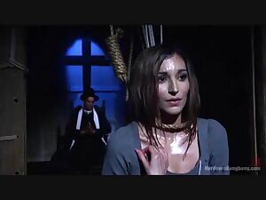 Moka Mora Gets All Her Holes Used And Filled In A Witch Trial