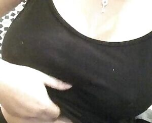 Big round titty drop