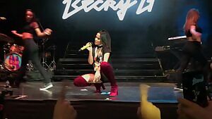 The thought of Becky G riding me in those fishnets was too much