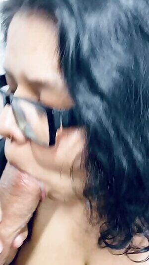 Sucking fat cock.