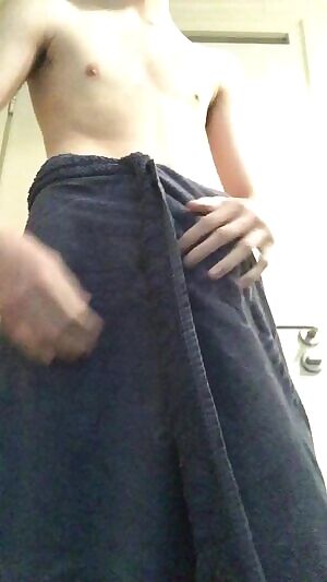 Clean and hard after my shower ;-)