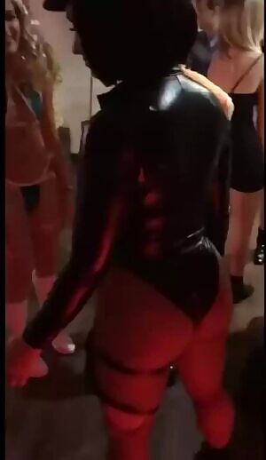 Demi lovato's hot cop outfit