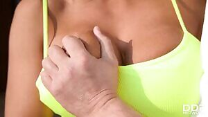 Busty Boss Goes Deep Throat Video with Chloé