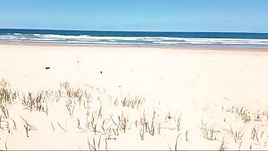 Fun in the Sun Sneaky Beach Fuck ♡