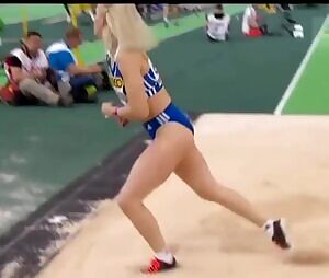 Greek Triple Jumper And Paraskevi Papachristou long jumper