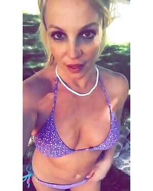 Grab your cock. Sit back and enjoy Britney Spears doing some yoga.