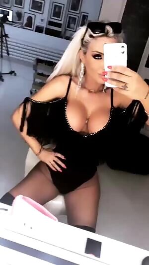 Loredana Chivu 's massive tits.
