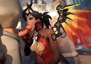 Mercy blowjob