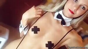 hot babe in nothing much