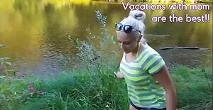 Going on vacations with mom is never boring