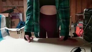 Reluctant Neighbor Babe Convinced to Fuck