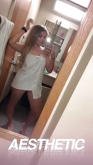 Nothing but my towel.