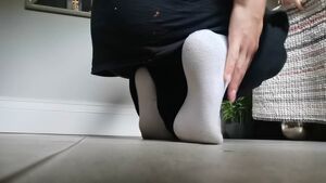 Thigh Socks Feet Foot Toes