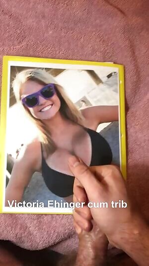 Cumming hard for Victoria Ehinger