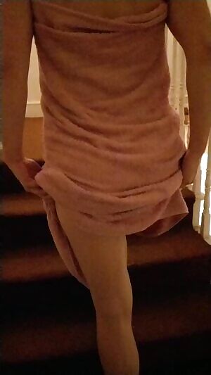 The proper way to answer your door, don't you agree?