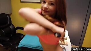 Routine Cavity Check for Redhead at the Dentist