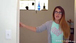 Sally Squirt Catches Her Stepdaddy Jerking