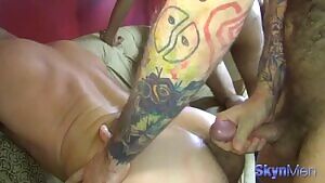 Sex Pig Ed. 101 — “Observe how these 13 men work cooperatively to avoid wasting even a single drop of cum...” 📽📝📚