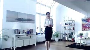 Hidden double dildo - Anyone know her name?