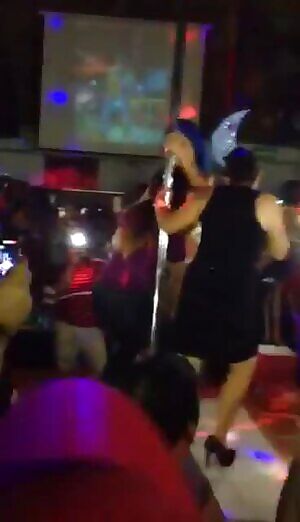 Ladies night at the strip club