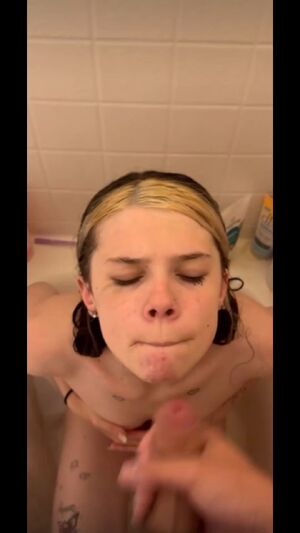 Covered in Cum Amateur Boobs Cumshot
