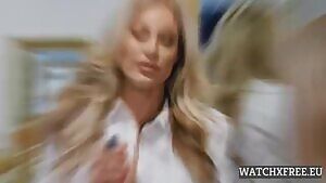 Tyler Faith Sneaking In A Last Minute Facial GIF by