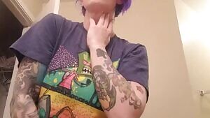 Attempted tittydrop.. little bit of a fail