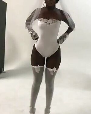 Black bride ready for her wedding! Anyone know the source?