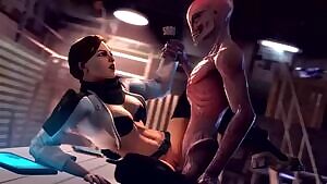 Dr. Vahlen Fucked by an Alien