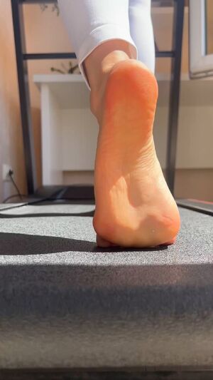 Feet Close Up Fitness Foot POV