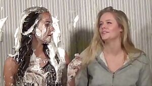 Green Slime Dumped On Lauren