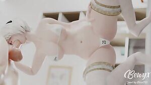2B Yorha Blowjob