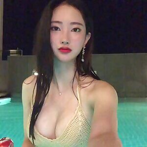 By The Pool At Night