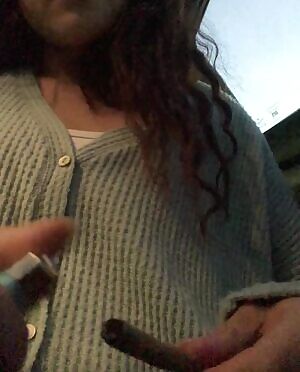 Blunt at sunset🌅 sorry it’s dark and yes I filmed this in my car 😝