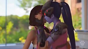 Dva Widowmaker alone time with audio