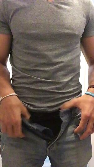 Horny in the bathroom