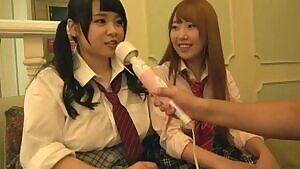 Two busty JK interviewed to fuck