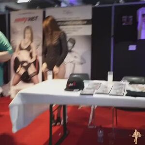 Finishing At A Porn Conference