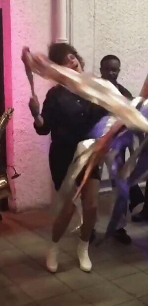 I want to see incredibly beautiful goddess Régine Chassagne get depravedly pregnant in public. With people only watching, as dominant black men corruptly puts a baby real deep inside of her, against her will. Giving her exactly what she deserves. For having married a white guy.