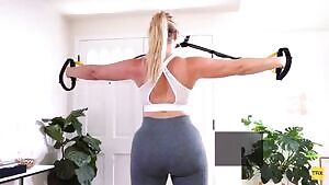 Her butt is so damn thick