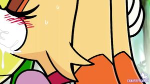 Ahegao With Sound Animation Blowjob Bulge