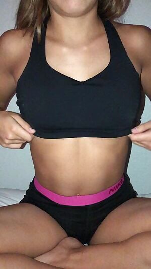 Post workout teasing