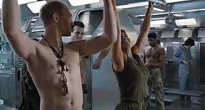 Jenette Goldstein as Vasquez, in 