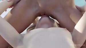 Gina Gerson and her naked lesbian lover Tina 18onlygirlsTV